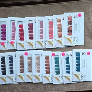Color Street Nail Polish Strips - 17 Packs